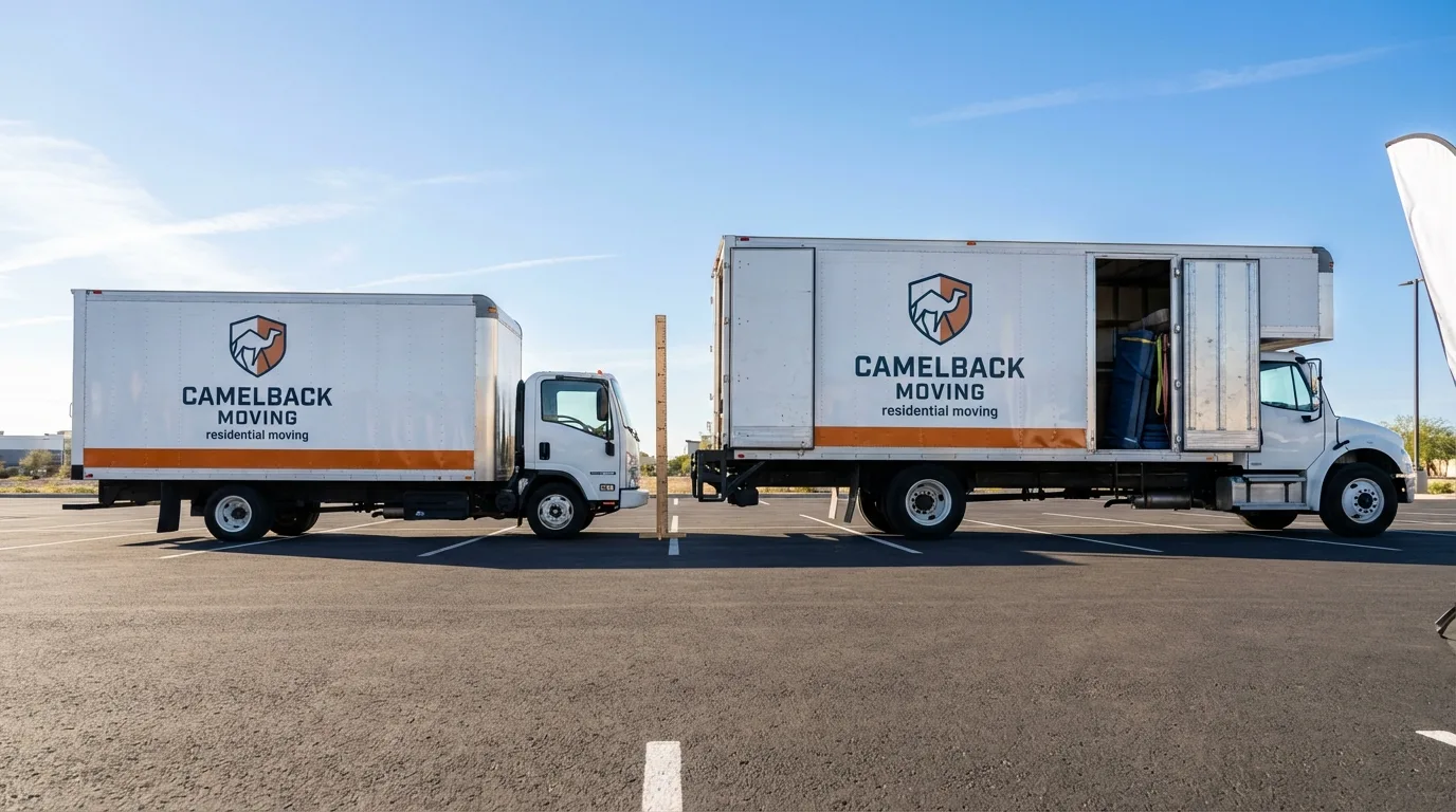 Moving truck size capacity guide in North East